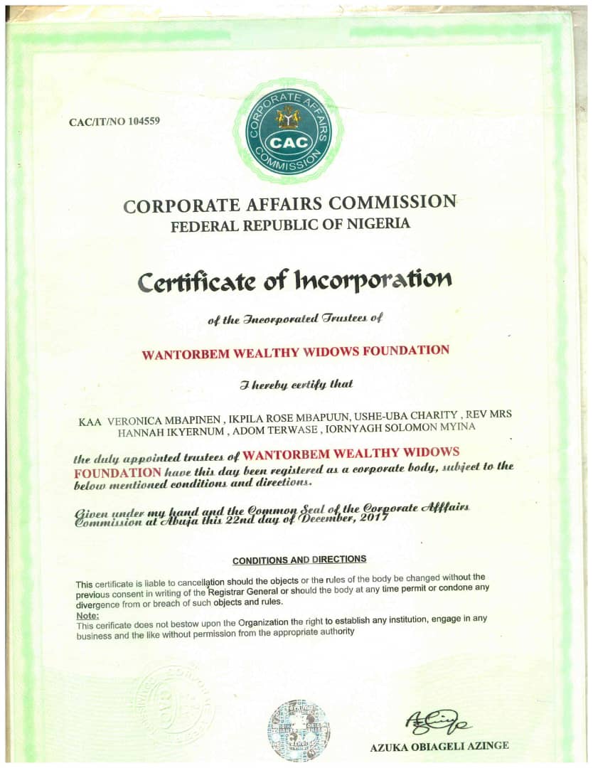 Event 7 - Government registration document